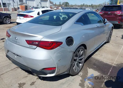 2017 Infiniti Q60 2.0T Premium from USA, damaged, VIN JN1CV7ELXHM320038